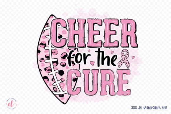 Cheer for the Cure Breast Cancer Graphics for Crafts