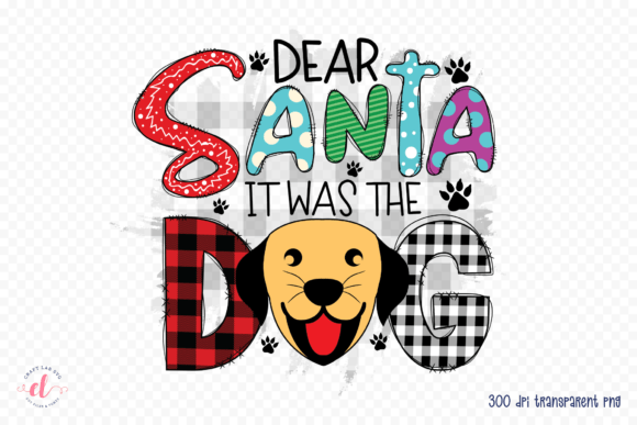 Dear Santa It Was the Dog Embroidery Design Review