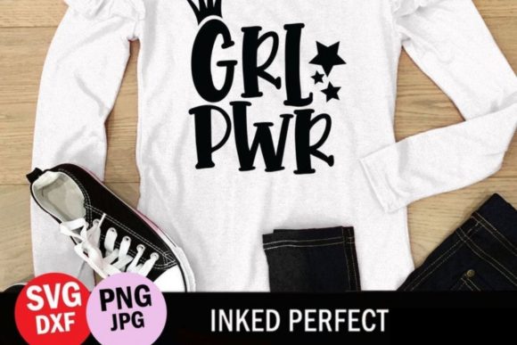 Girl Power Graphics for Crafts and Creative Projects