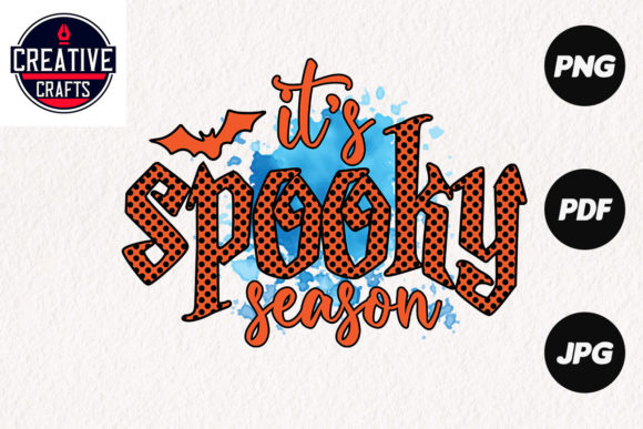 Halloween Sublimation Spooky Season Graphics for Crafts