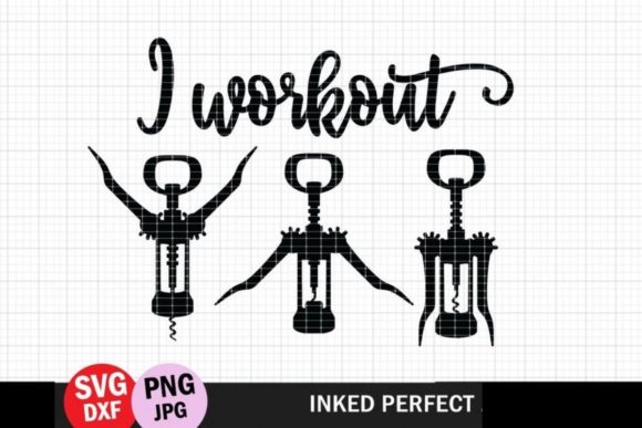 I Workout Graphic Design for Crafts and Creative Projects