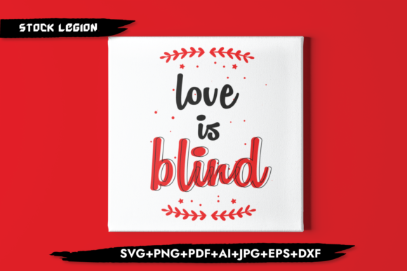 Love is Blind: A Versatile Graphic Design Asset for Blogs and Websites